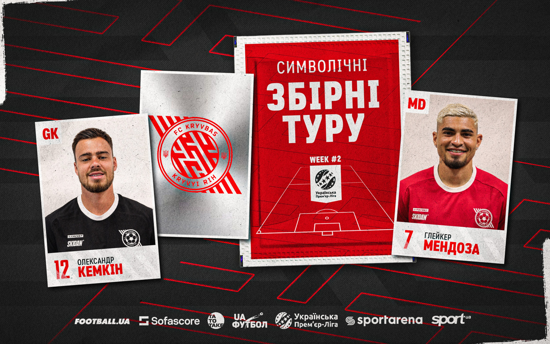 Глейкер Мендоза - найкращий футболіст 2 туру УПЛ!