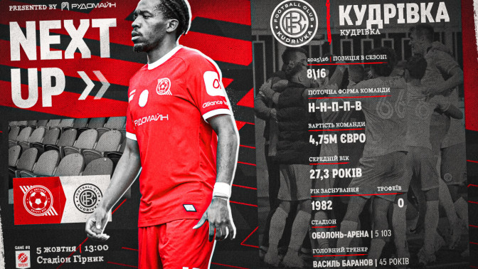 "Kryvbas" - "Kudrivka". Preview