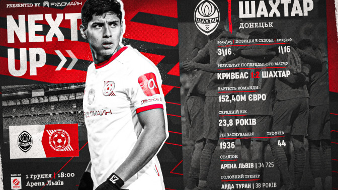 "Шахтар" - "Кривбас". Превʼю