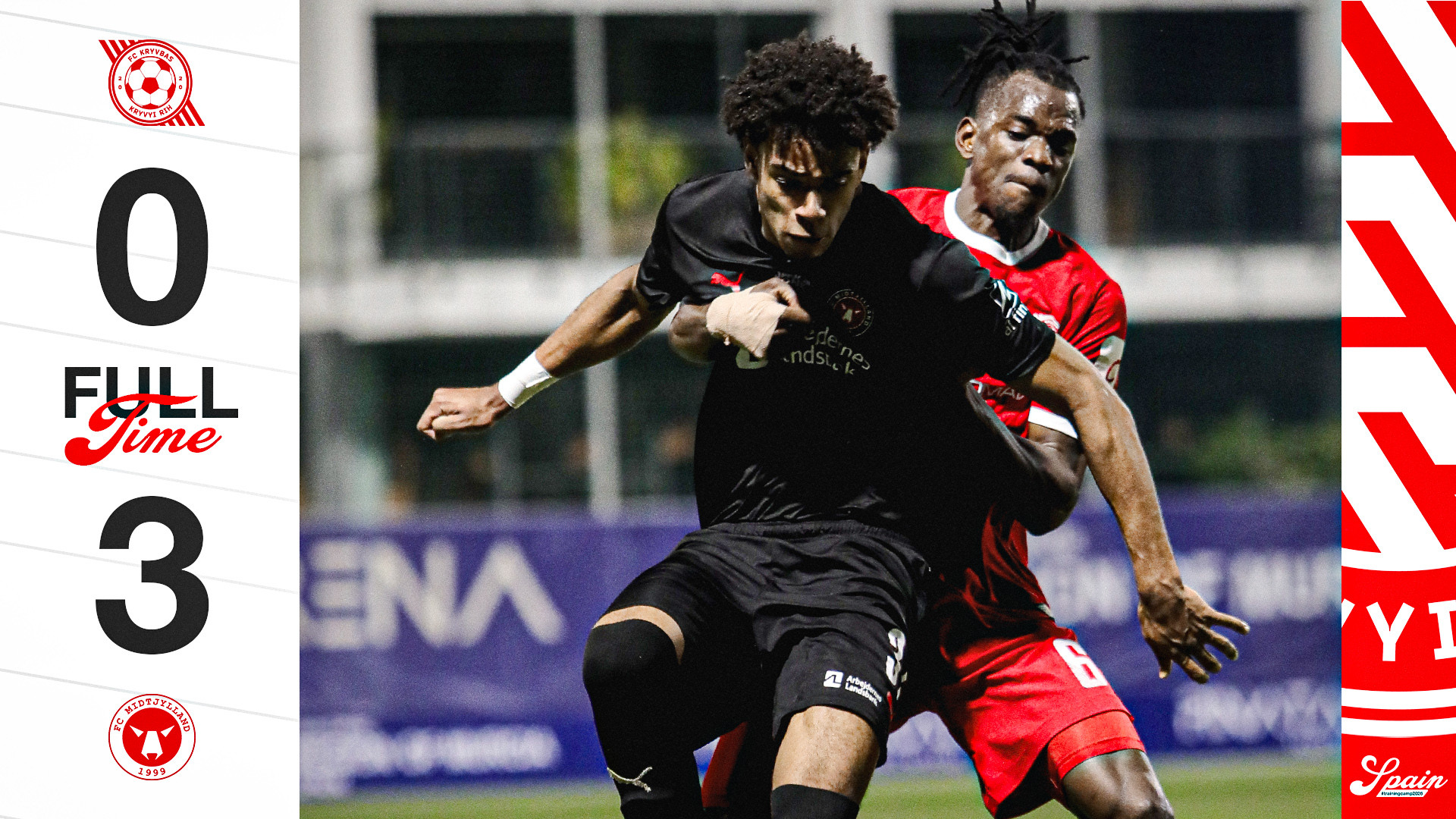 "Кривбас" - "Мідтьюлланн" 0:3