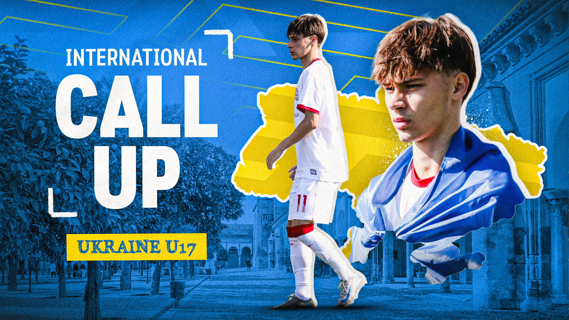 Ivan Zadoienko goes to the location of the Ukrainian U-17 youth team