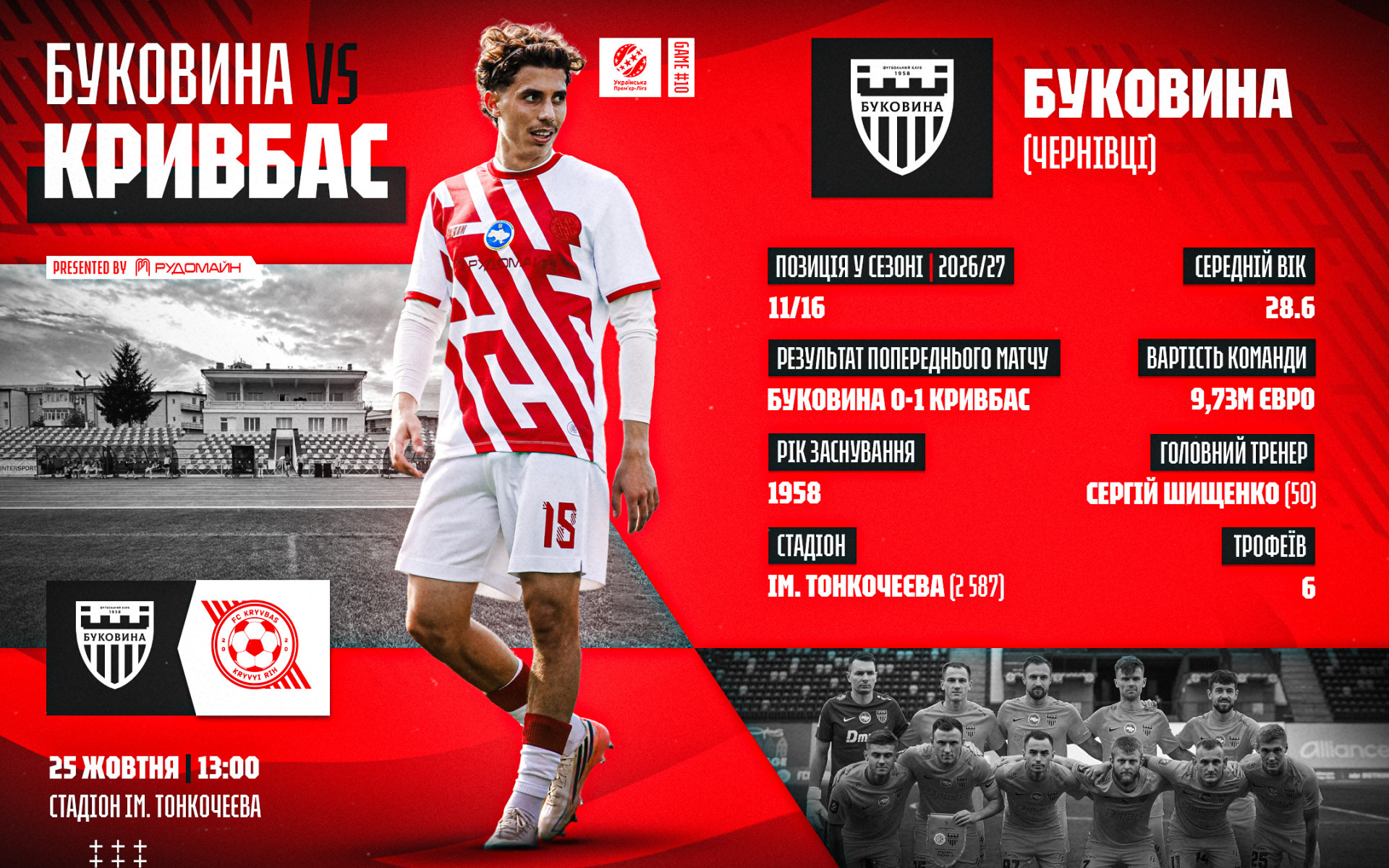 "Bukovyna" - "Kryvbas". Preview